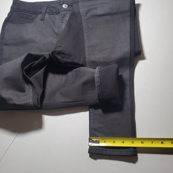 Levi's 535 Super Skinny Black Opal Biker Jeans Sz 31 -shipping incl - Picture 12 of 16